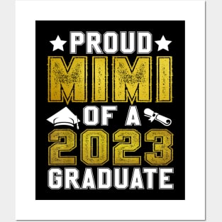 Proud Mimi Of A 2023 Graduate Senior Graduation Posters and Art